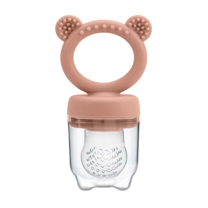 Baby Pacifier Fruit Feeder with Cover Silicone Newborn Nipple Fresh Fruit Food Vegetable Feeding Soother Baby Teether Toys