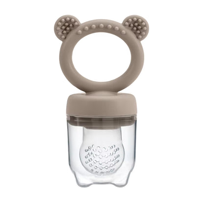 Baby Pacifier Fruit Feeder with Cover Silicone Newborn Nipple Fresh Fruit Food Vegetable Feeding Soother Baby Teether Toys