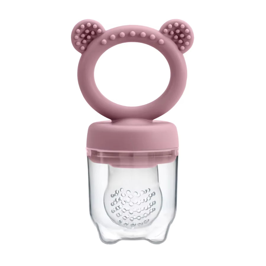Baby Pacifier Fruit Feeder with Cover Silicone Newborn Nipple Fresh Fruit Food Vegetable Feeding Soother Baby Teether Toys