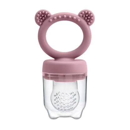 Baby Pacifier Fruit Feeder with Cover Silicone Newborn Nipple Fresh Fruit Food Vegetable Feeding Soother Baby Teether Toys