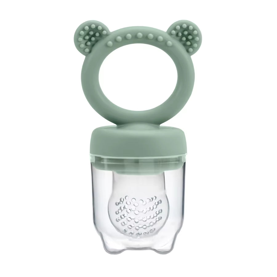 Baby Pacifier Fruit Feeder with Cover Silicone Newborn Nipple Fresh Fruit Food Vegetable Feeding Soother Baby Teether Toys