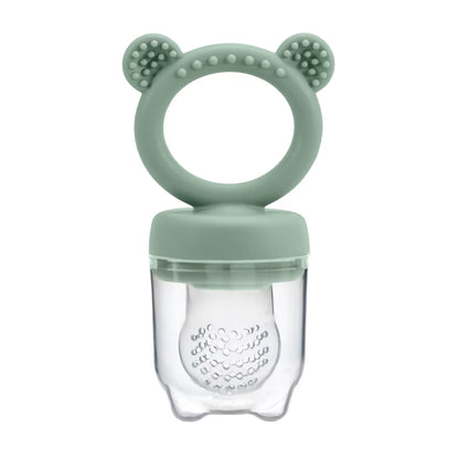 Baby Pacifier Fruit Feeder with Cover Silicone Newborn Nipple Fresh Fruit Food Vegetable Feeding Soother Baby Teether Toys